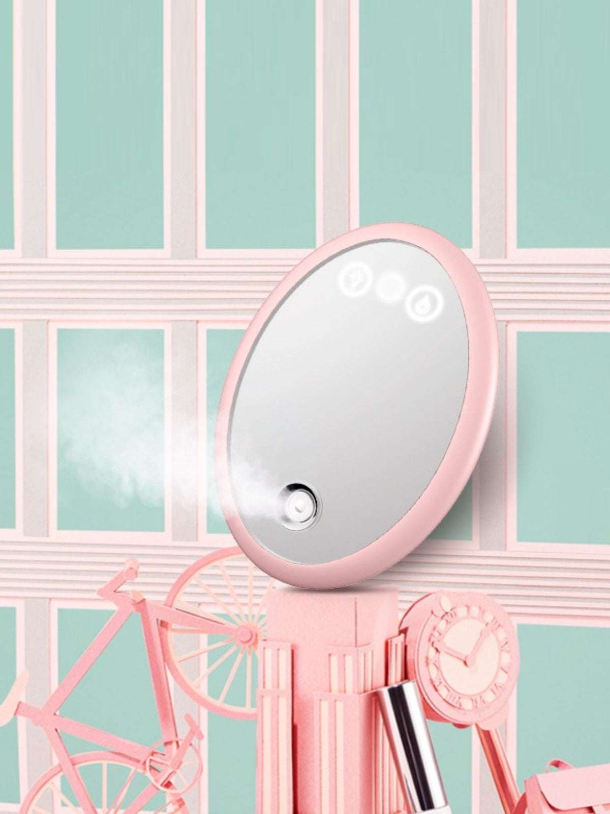 Facial steamer front view