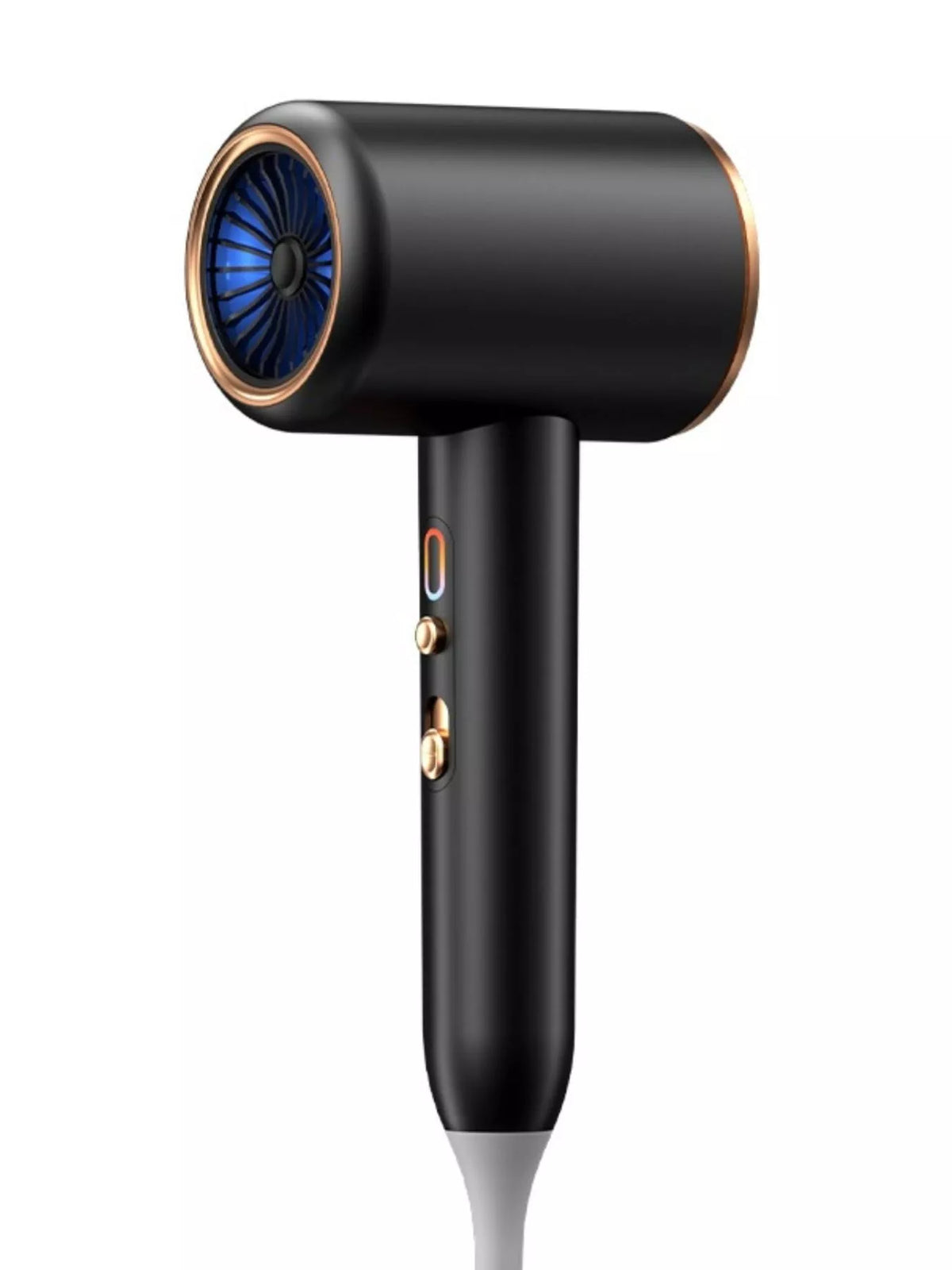 Hair dryer speed switch close up