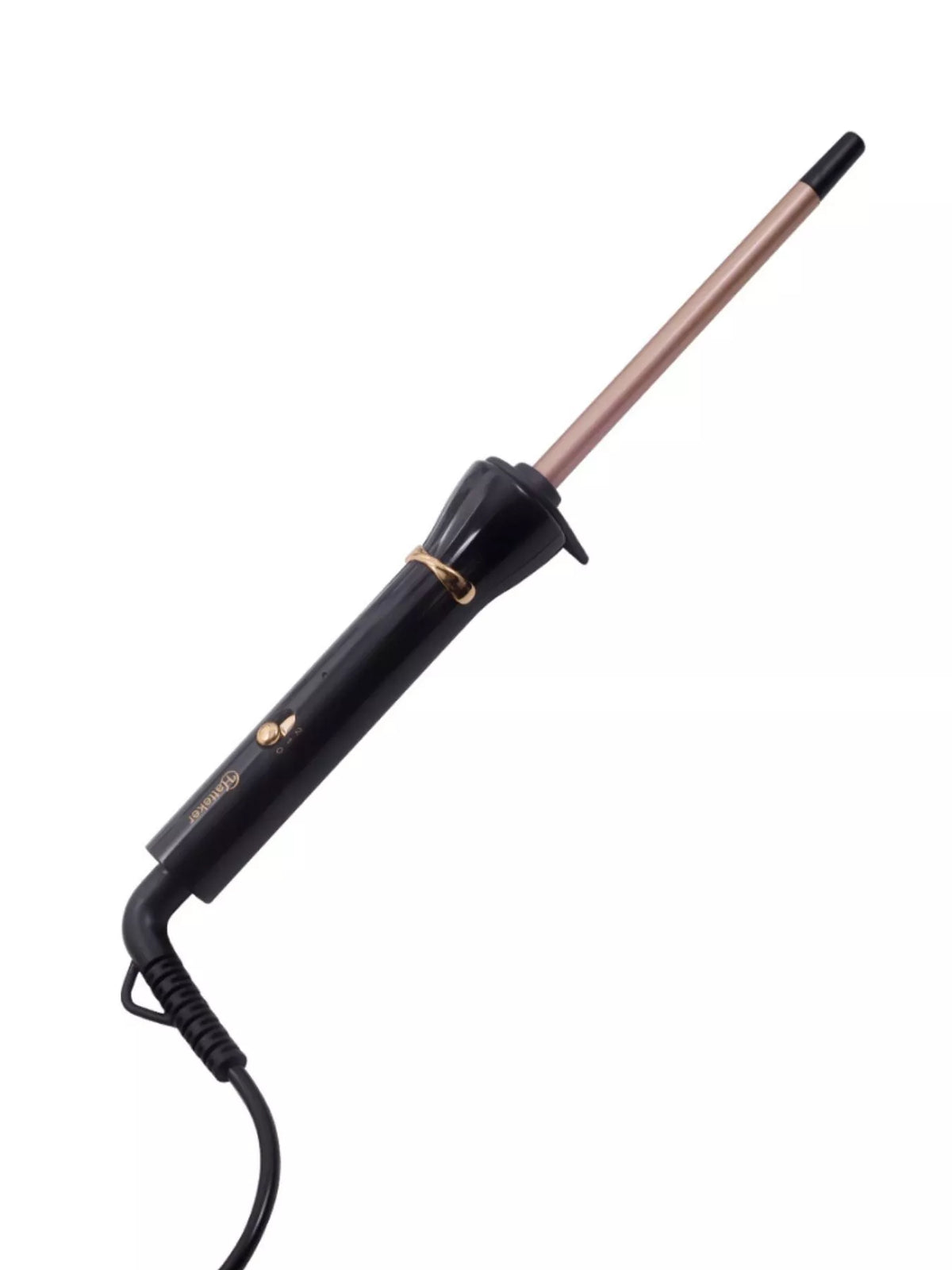 Curling iron temperature control display