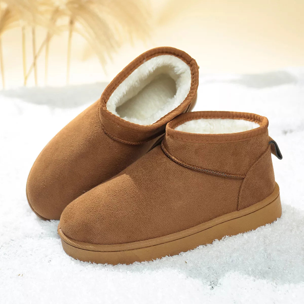 suede round toe platform boots laces detail