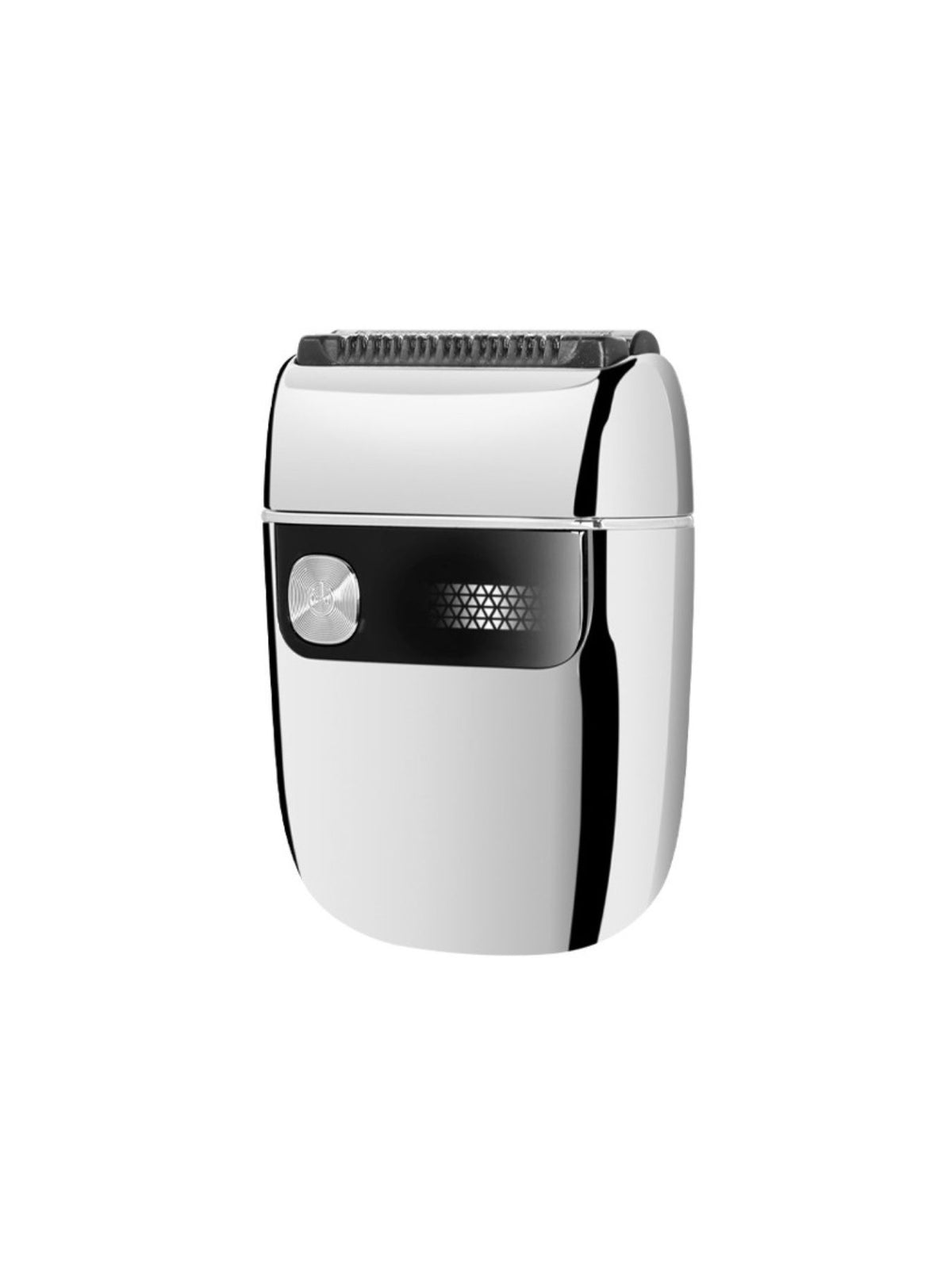 Mini shaver in use