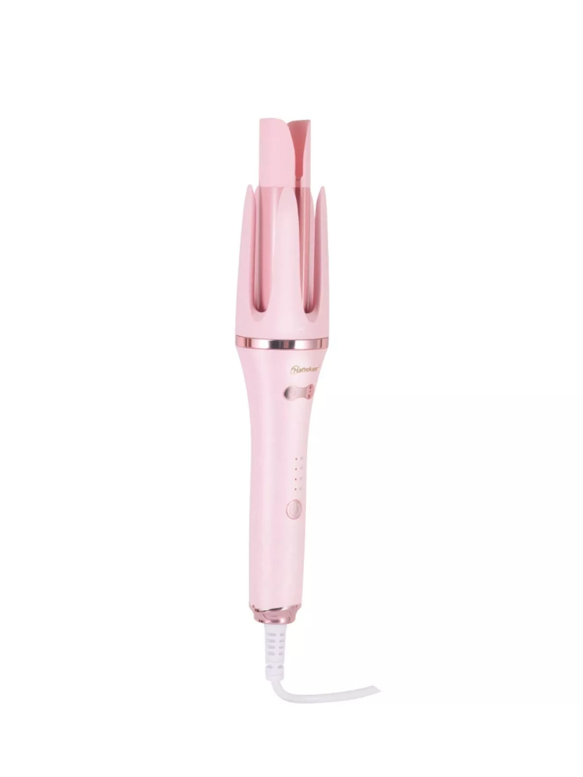 Automatic curler shaping a curl