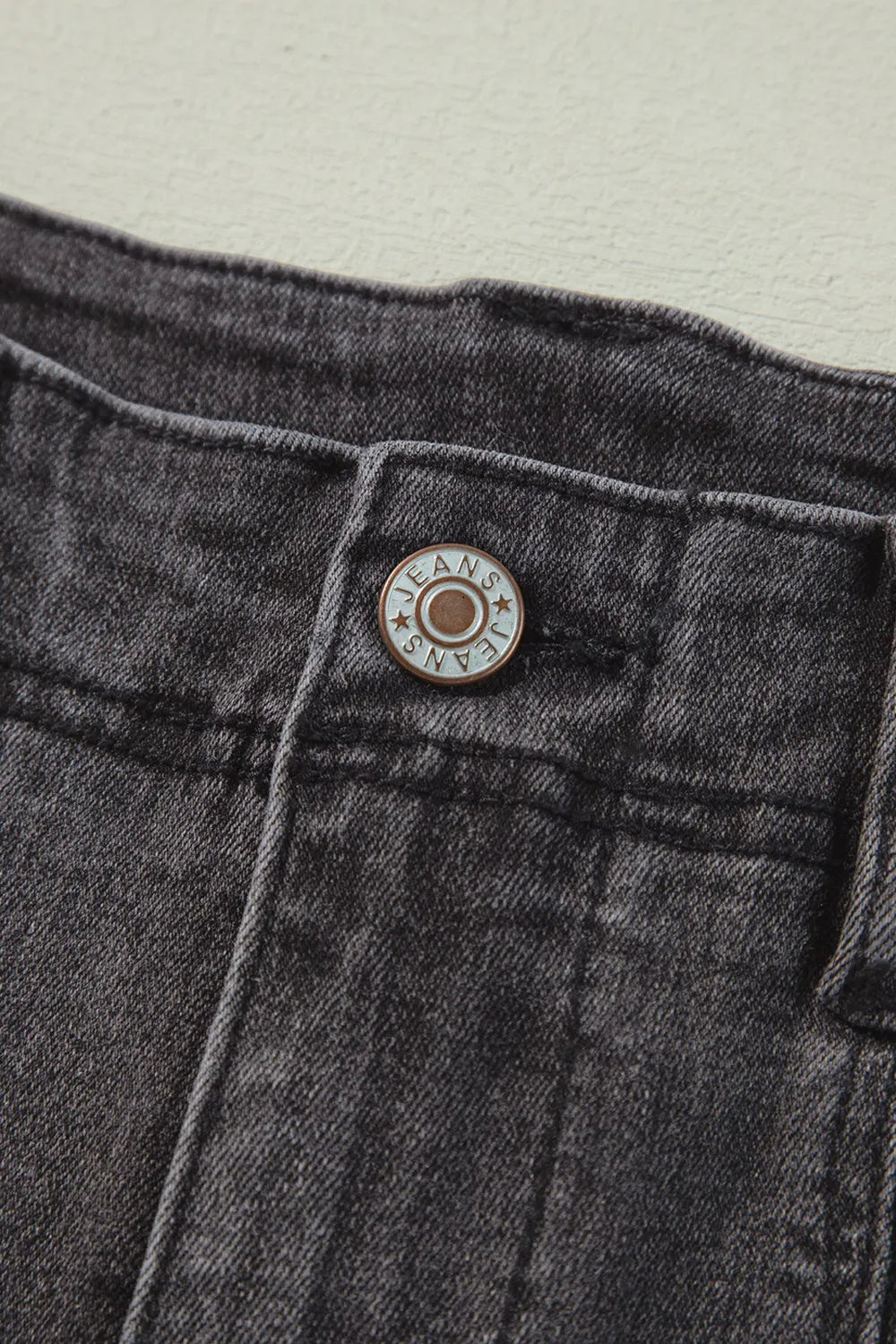 High Waisted Vintage Wash Wide Leg Jeans, view 9