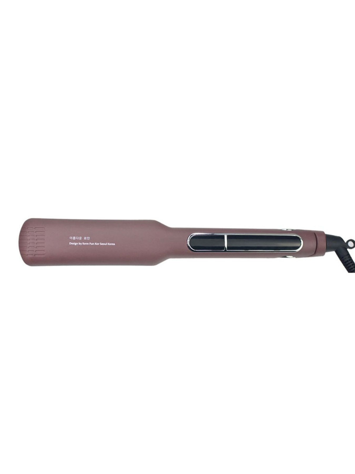 Straightener temperature display