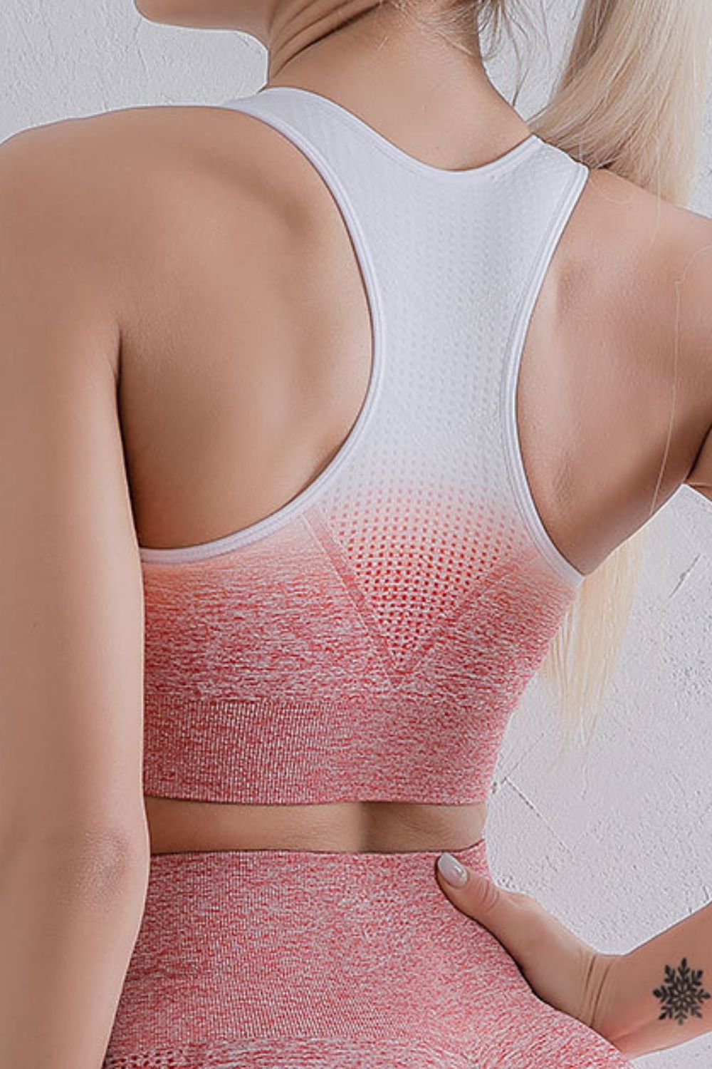 Gradient Racerback Sports Bra - Fashorio