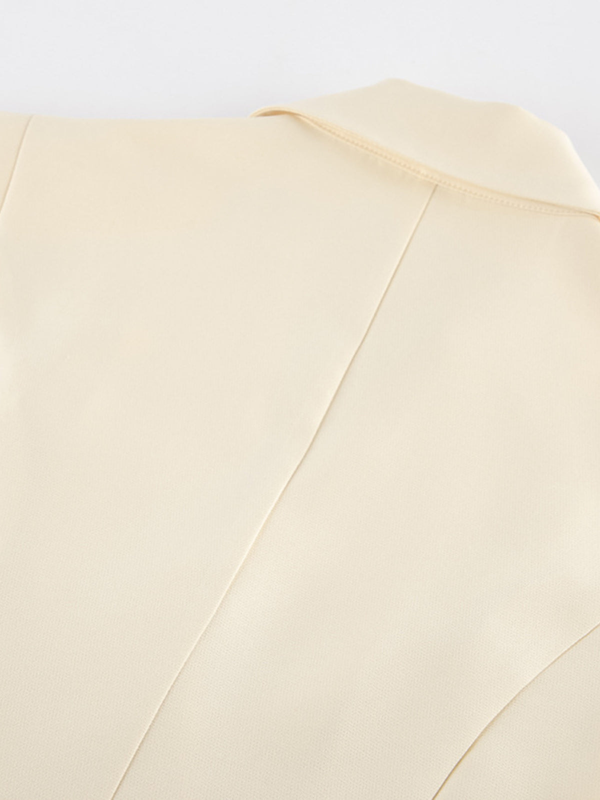 Cream two piece set full length