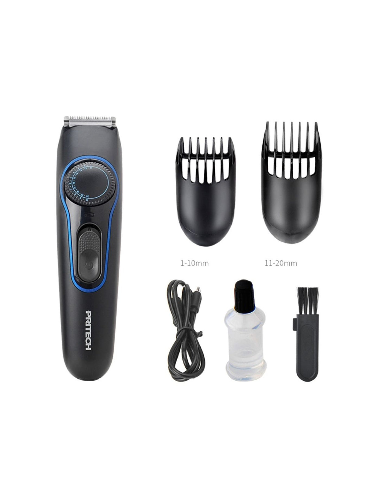 Hair clipper with charging cable