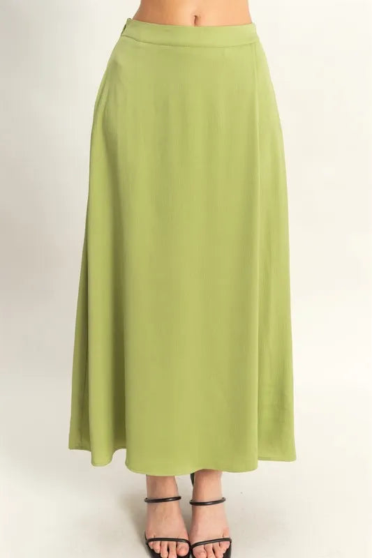 HYFVE Sleeveless Top and Maxi Skirt Set - Fashorio