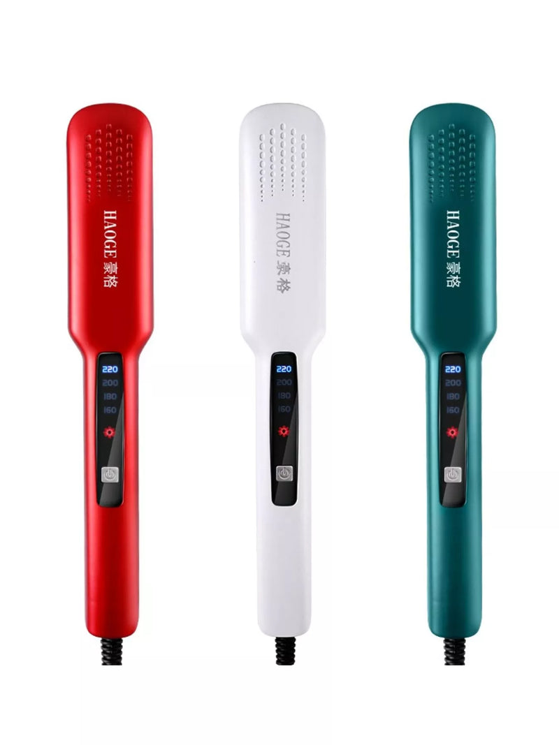 Portable 2 in 1 hair straightener flat iron