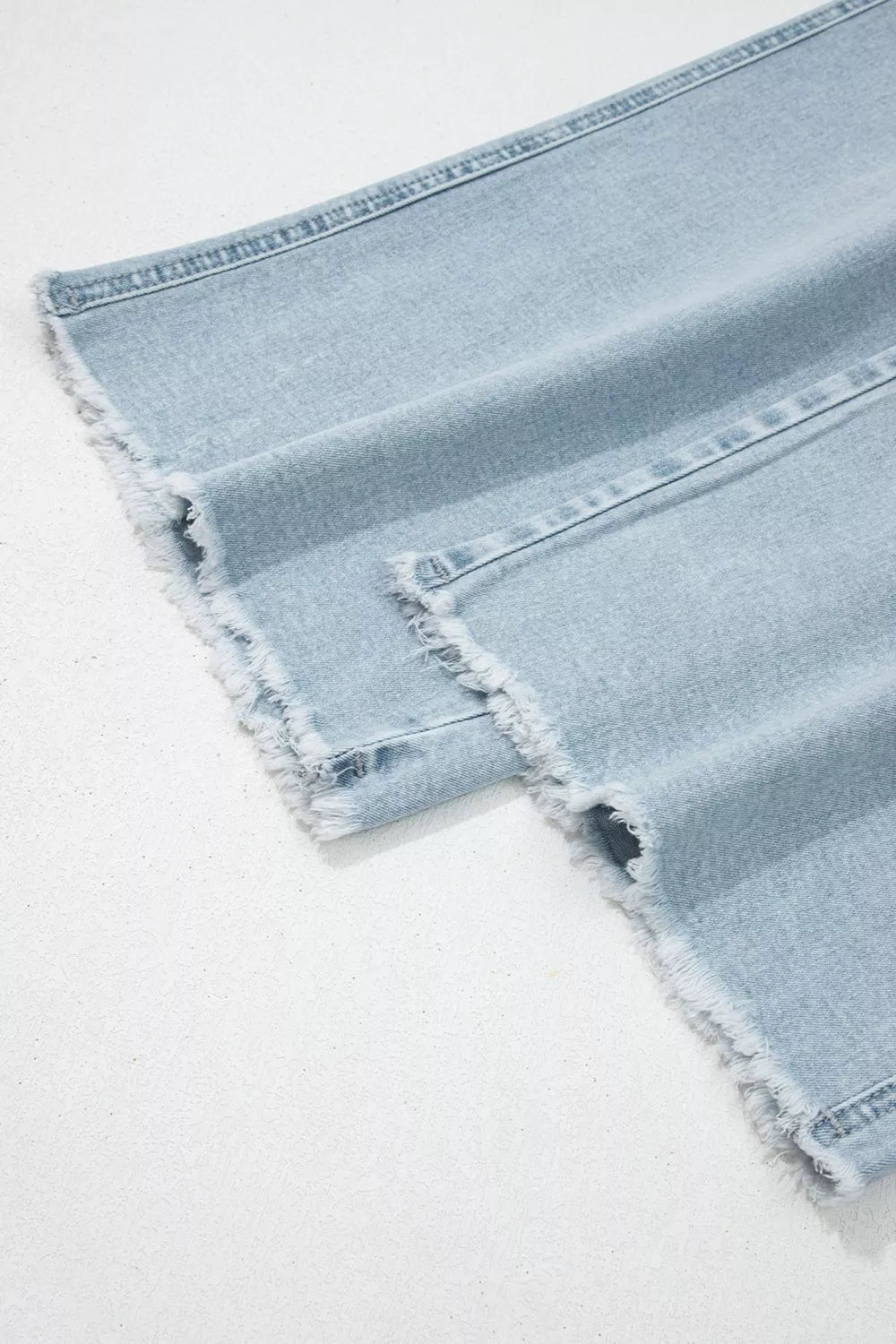 Light Wash Utility Pocket Straight Leg Jeans, view 9