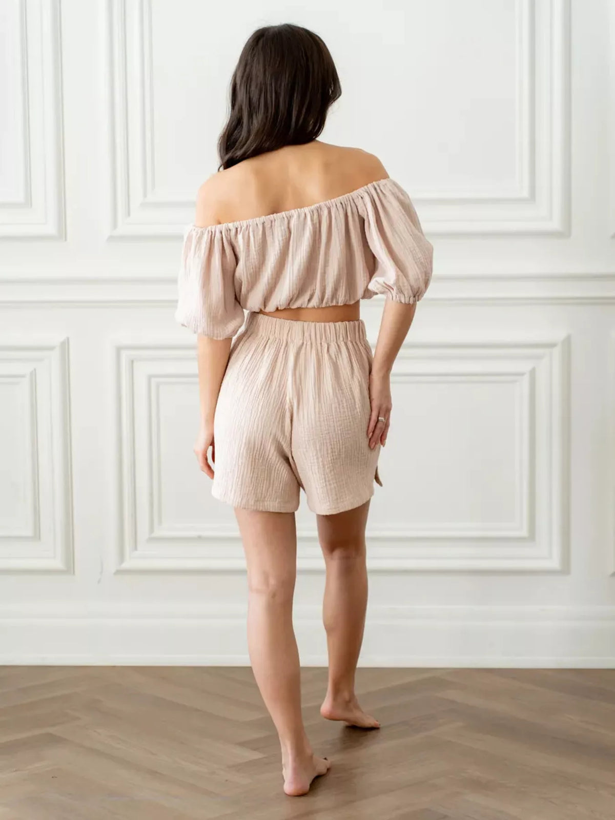 Off shoulder summer set full view