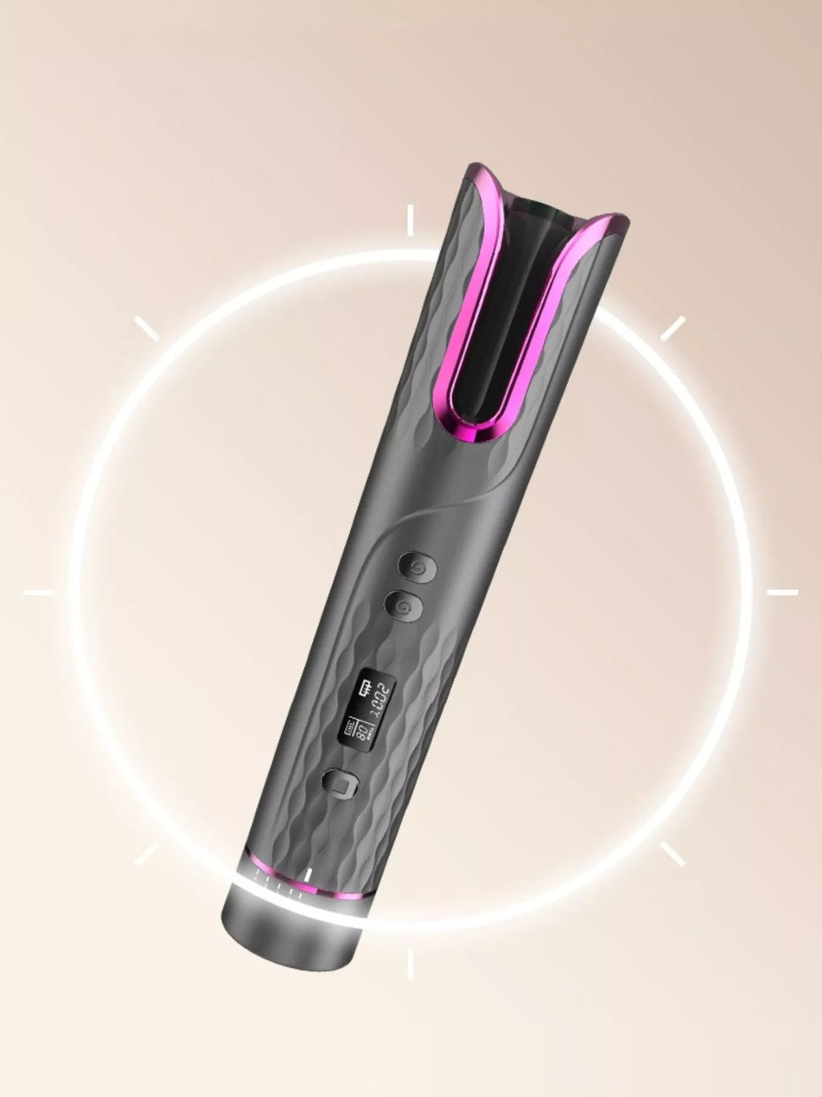 Automatic rotating curling iron