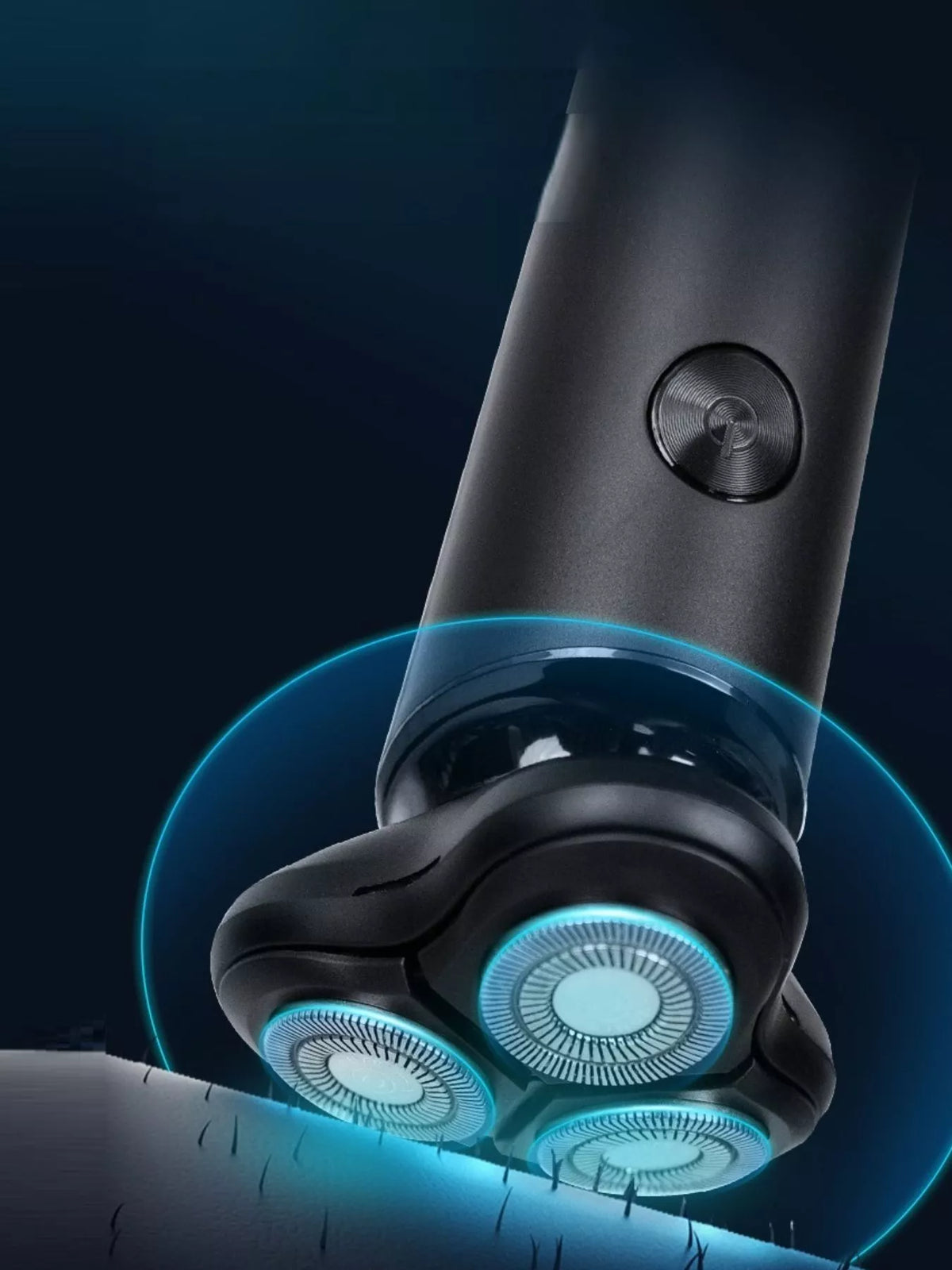 Shaver charging port detail