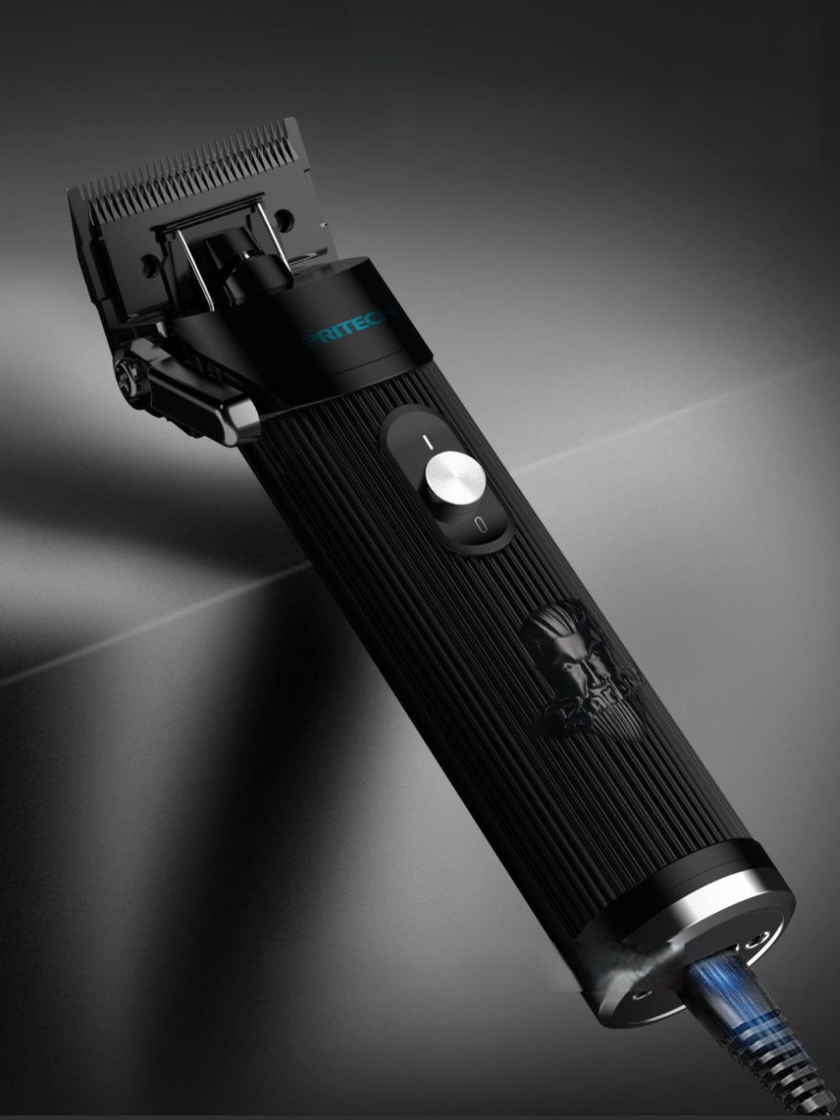 Waterproof clipper blade close up