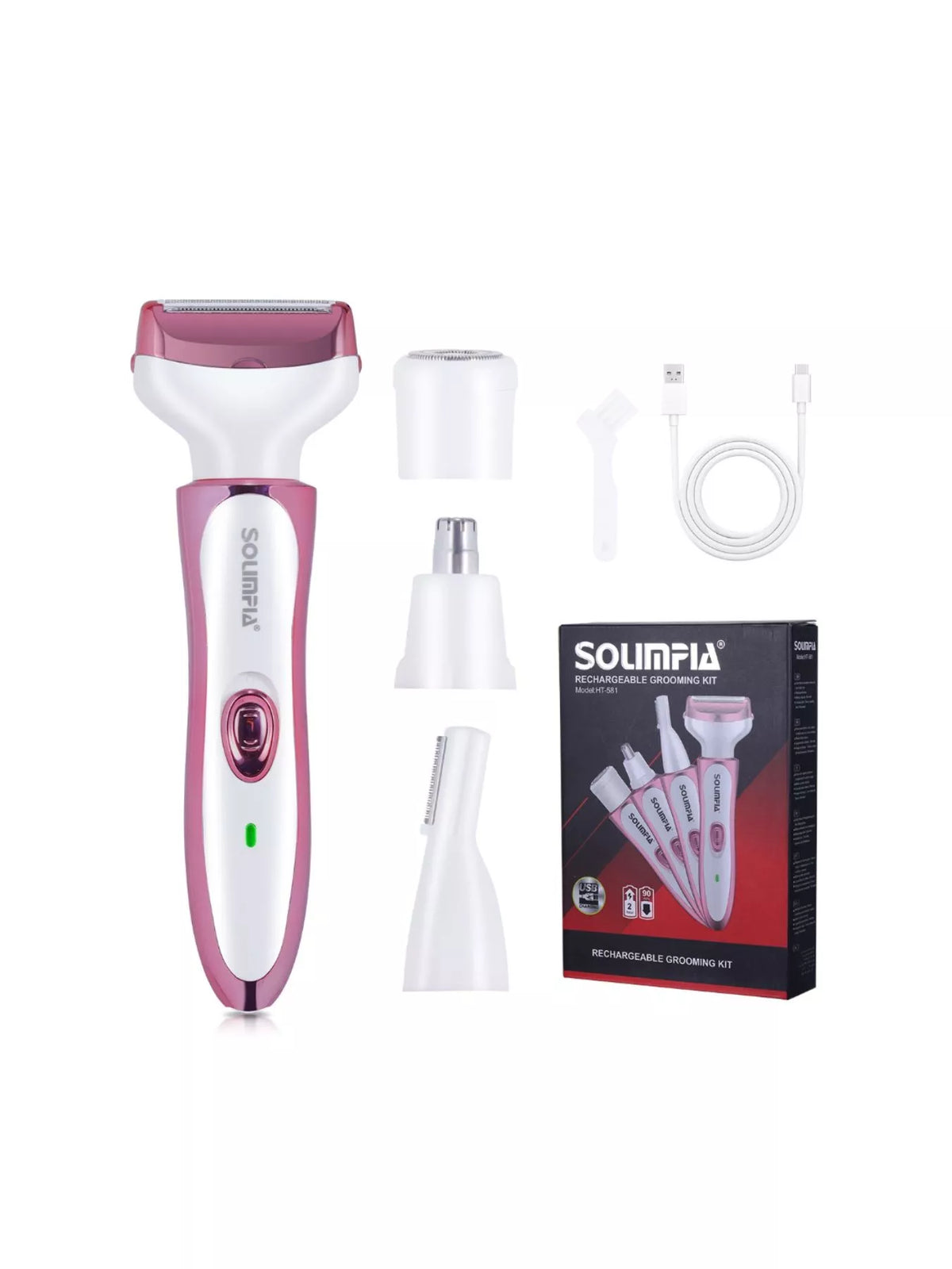 Epilator side profile