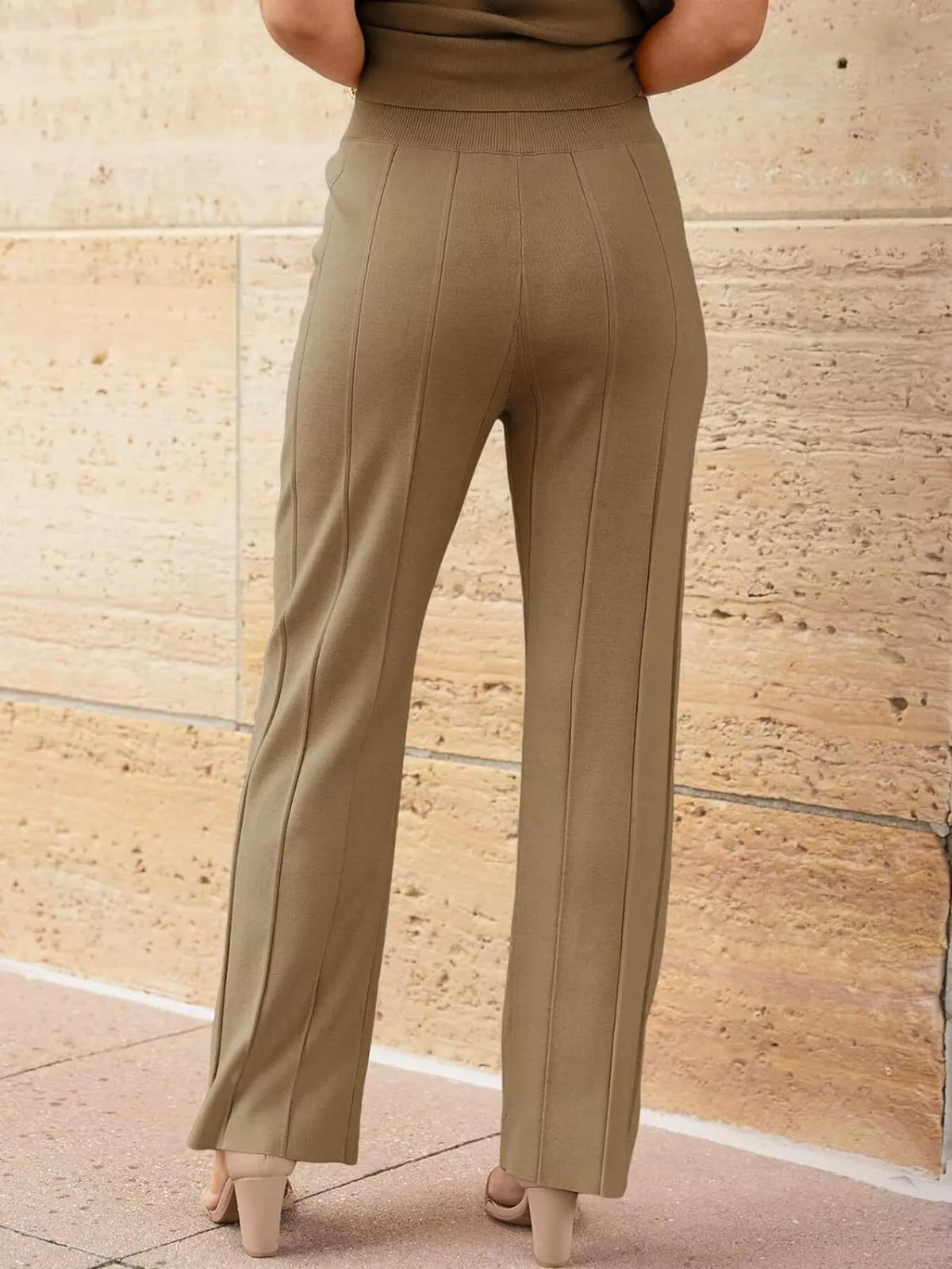 Cap Sleeve Top and Pants Knit Set, view 22