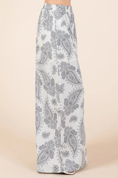 Mittoshop Paisley Print Cami and Pants Set - Fashorio