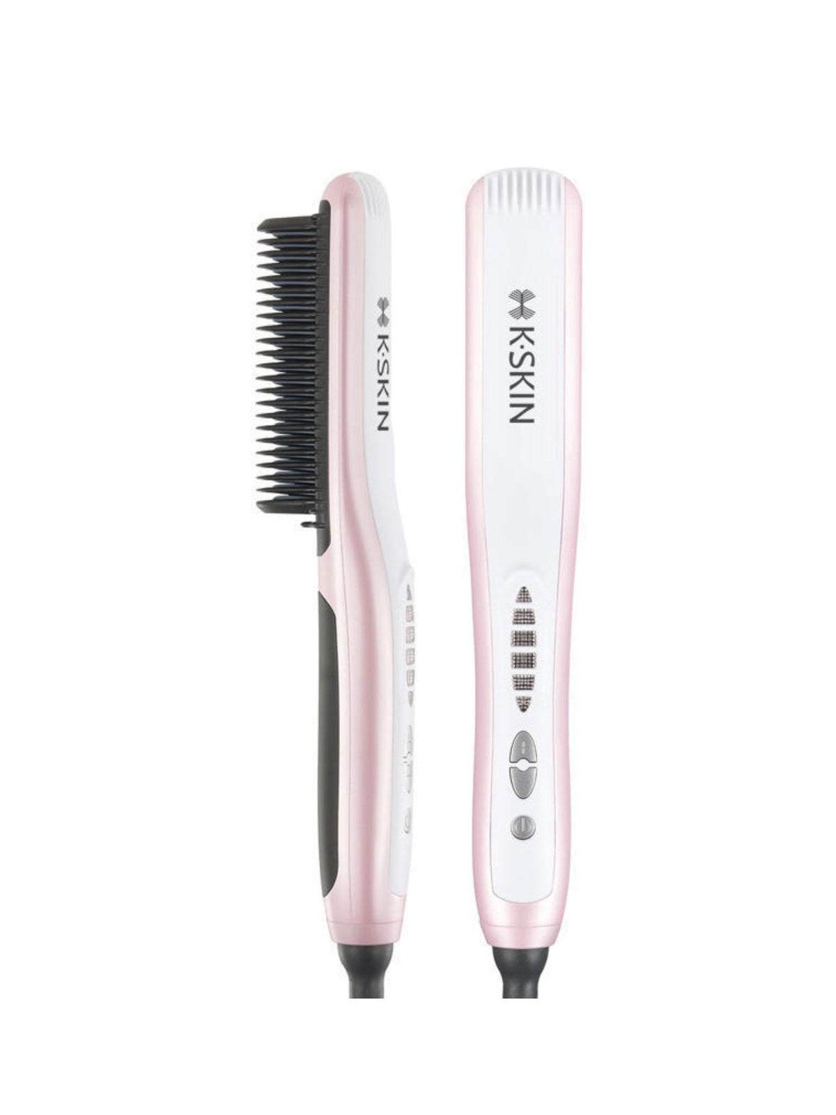 Straightening comb heating plate detail