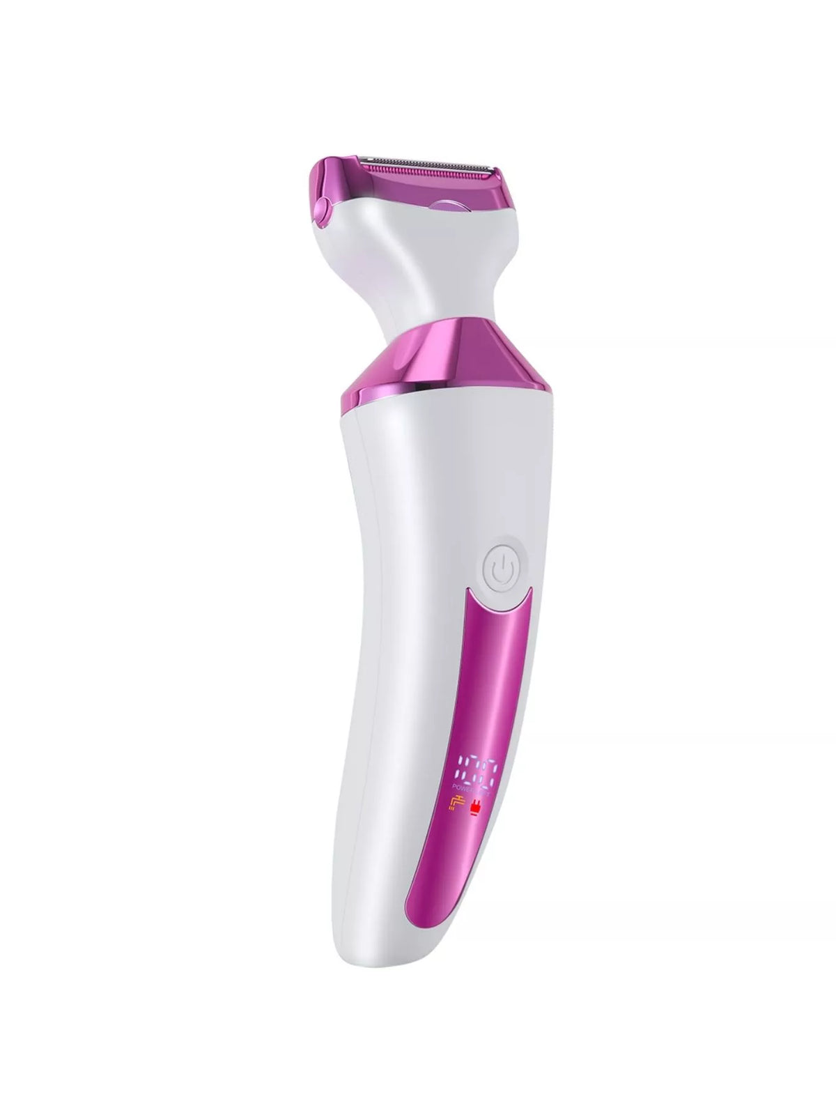 Epilator held in hand