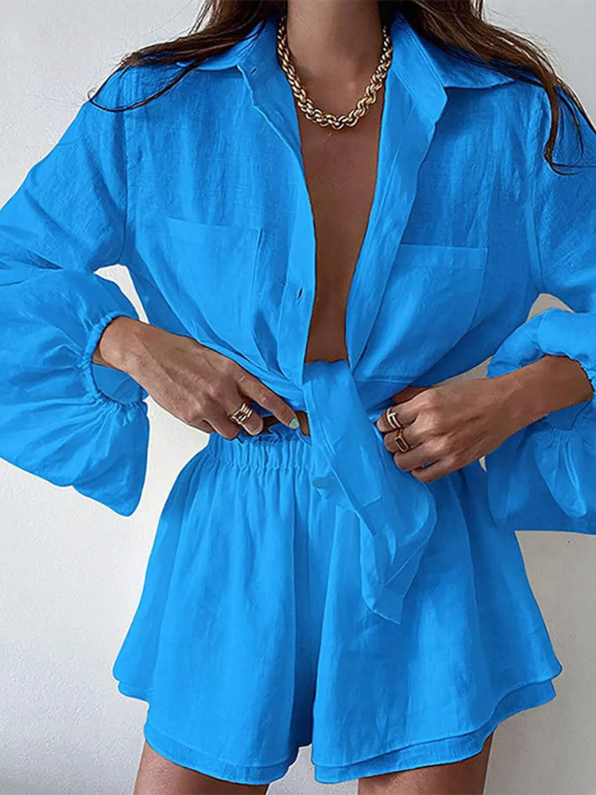 Button up set another color styled