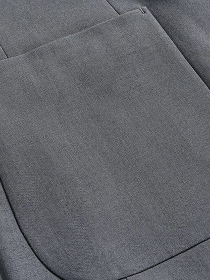 Men's Lapel Collar Long Sleeve Blazer - Fashorio