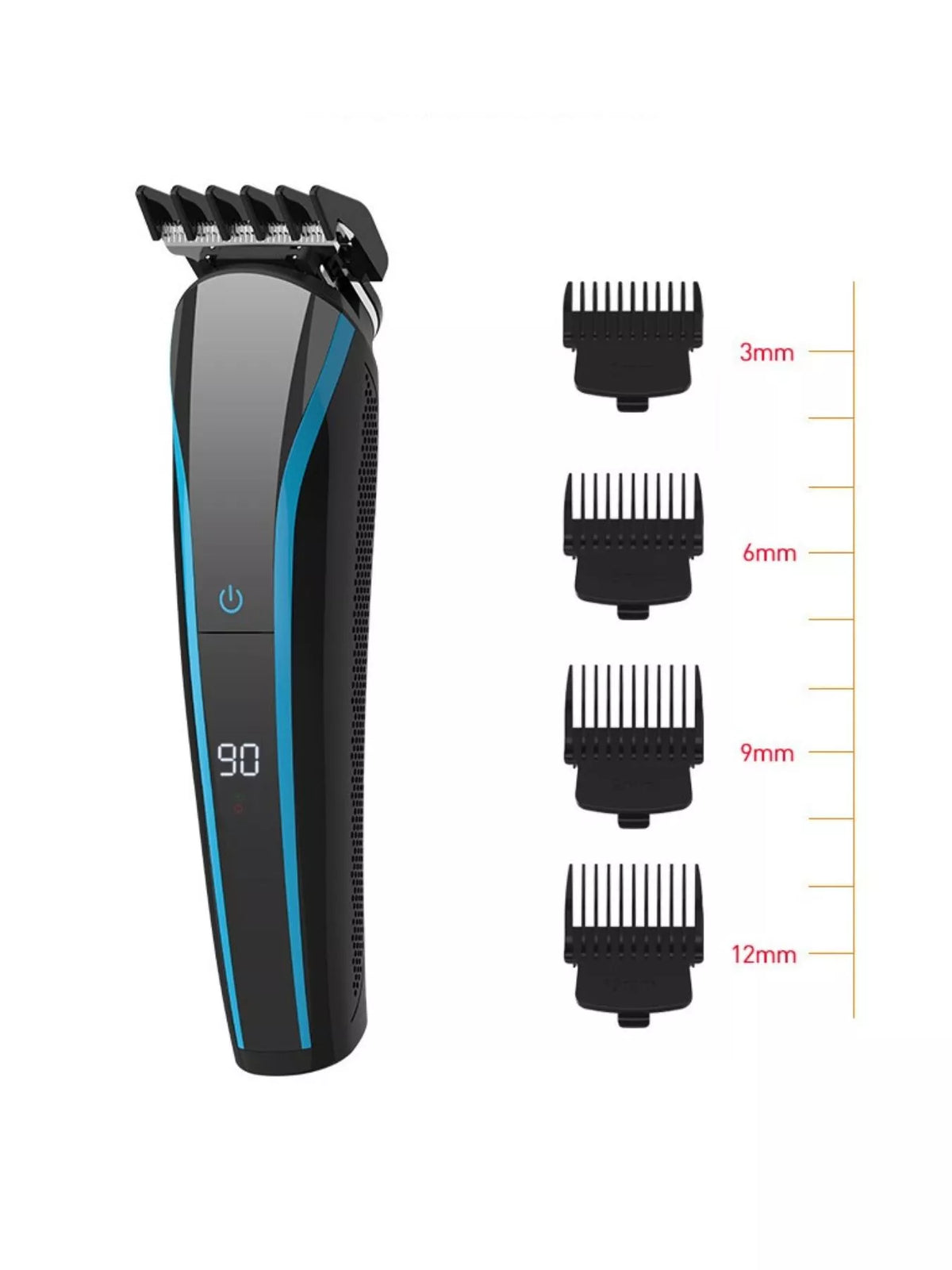 Sky blue hair clipper body