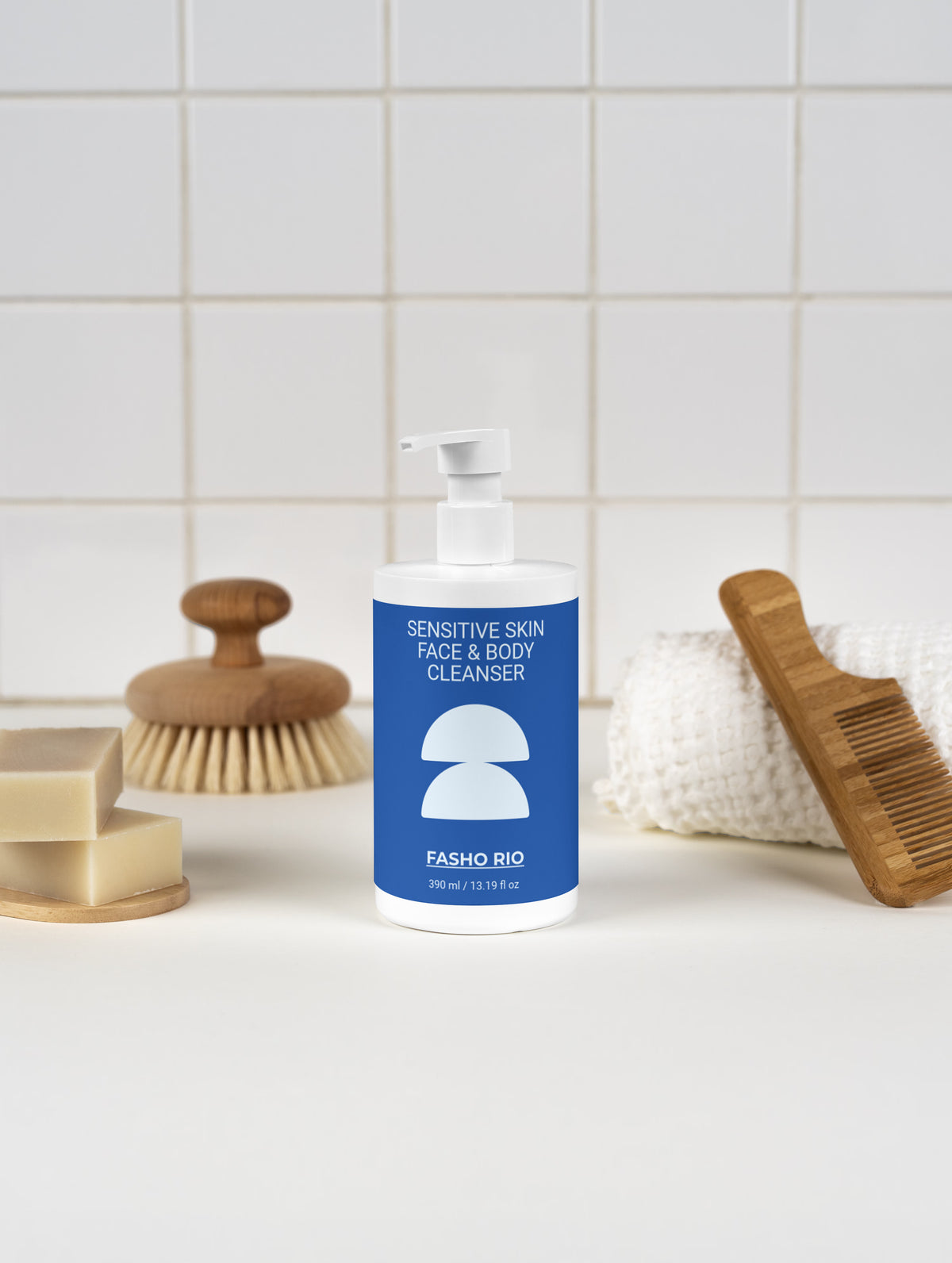 Vegan face and body cleanser for all skin types