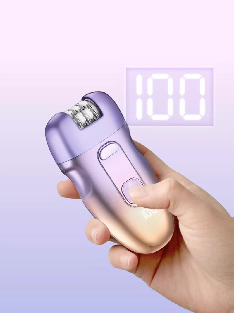 3 in 1 portable hair removal epilator front view