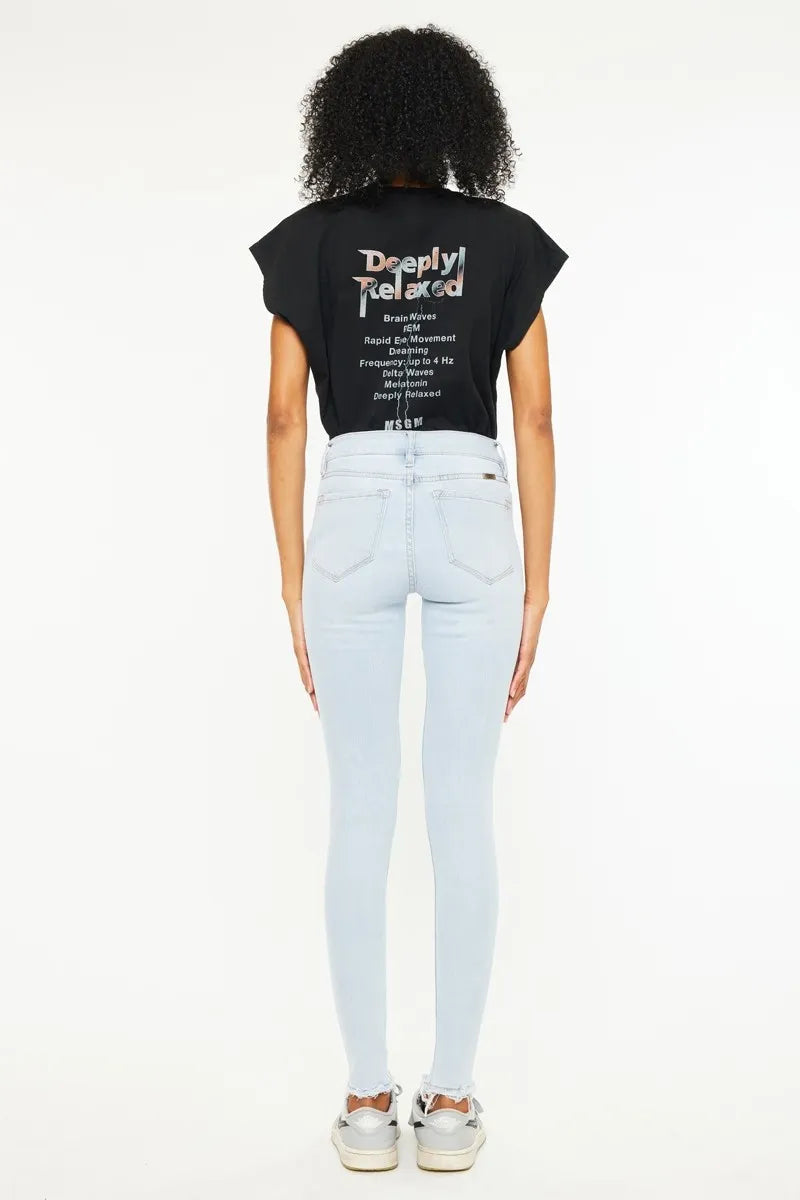 Kancan High Rise Super Skinny Jeans - Fashorio