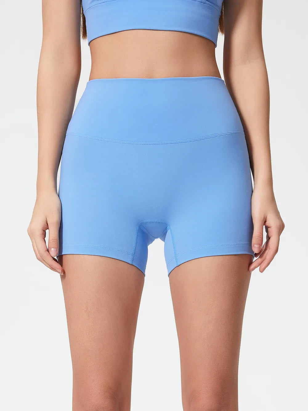 Millennia High Waist Active Shorts - Fashorio