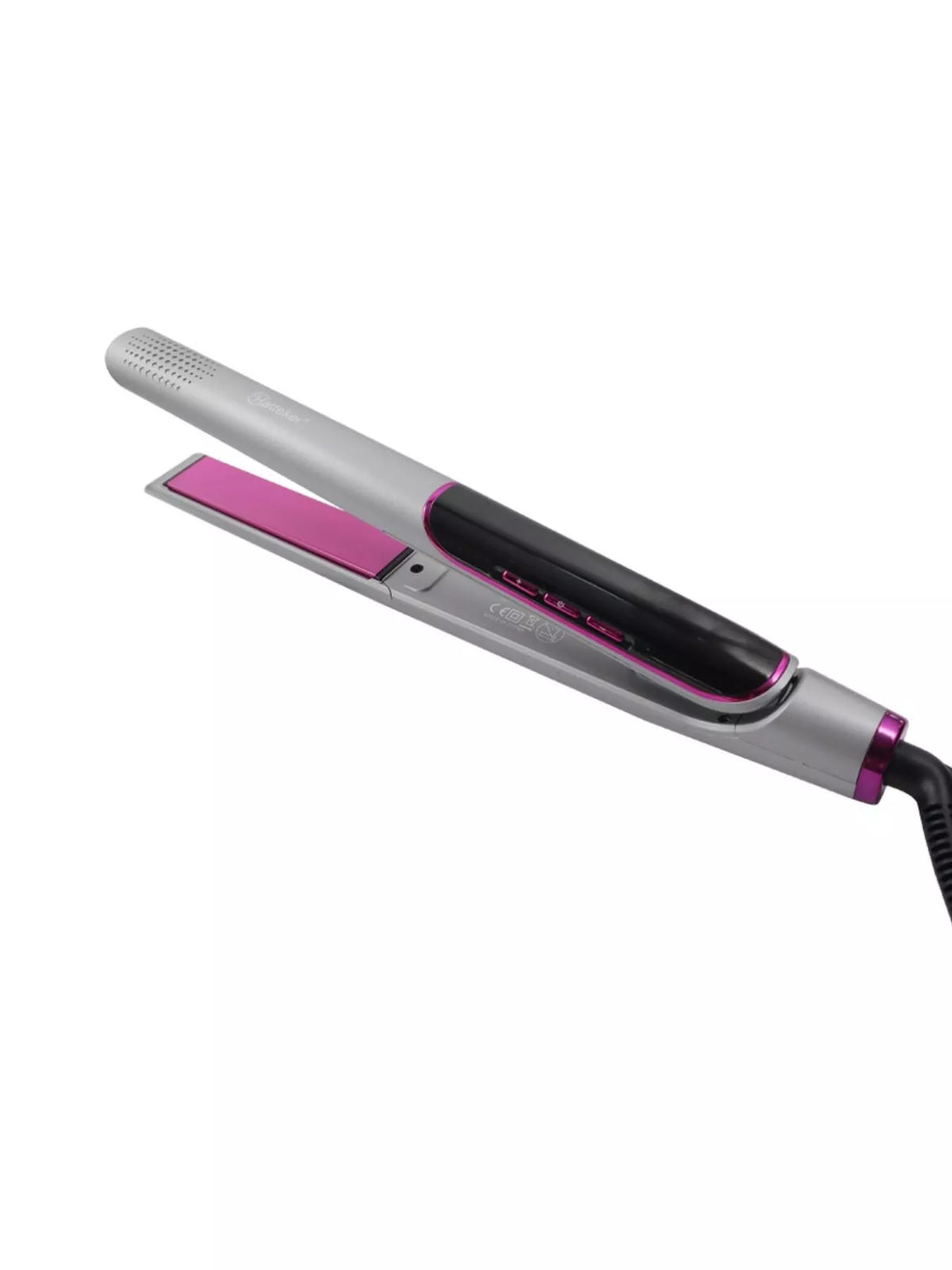Hair straightener side profile