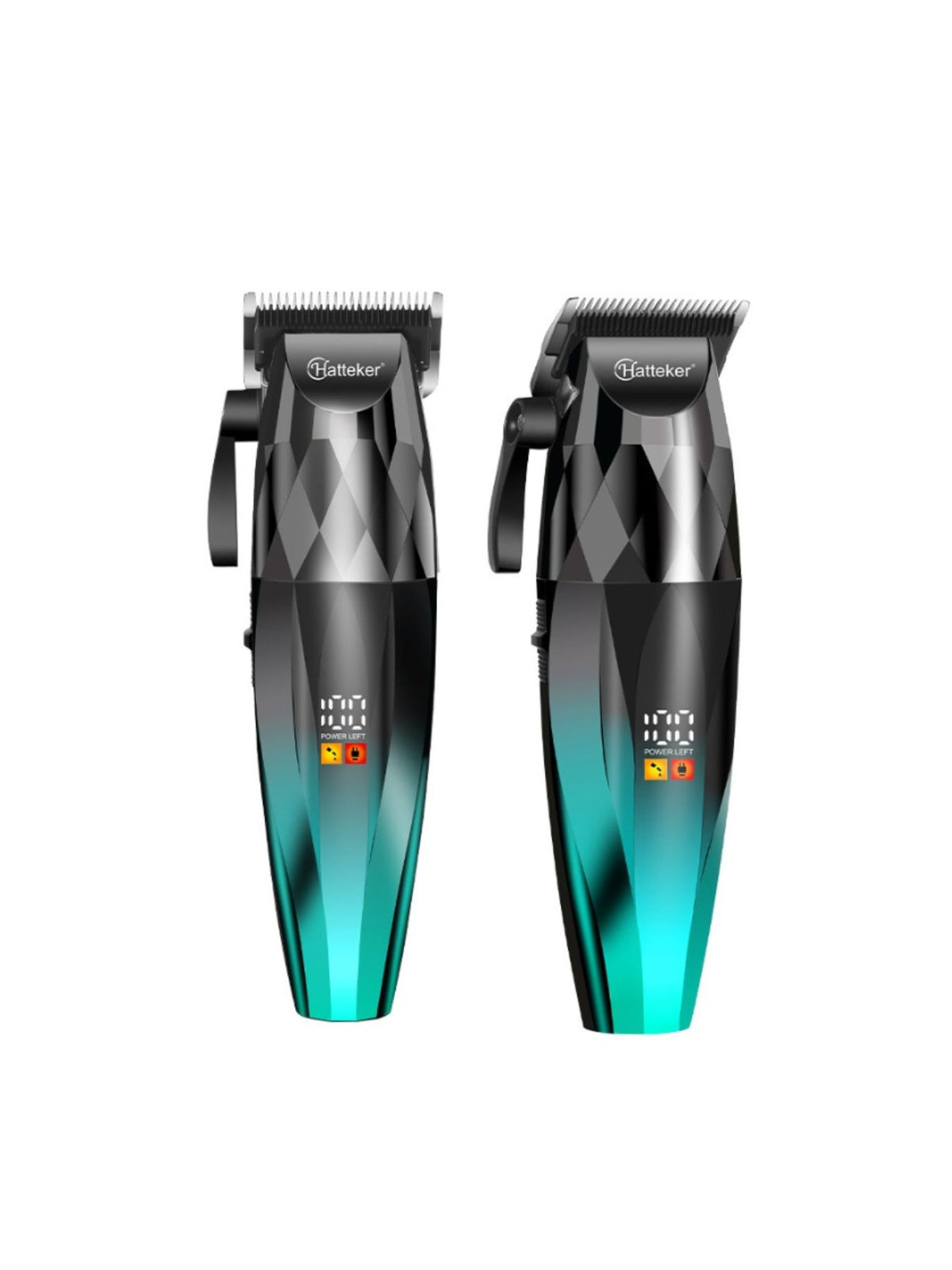 Cordless hair clipper in hand