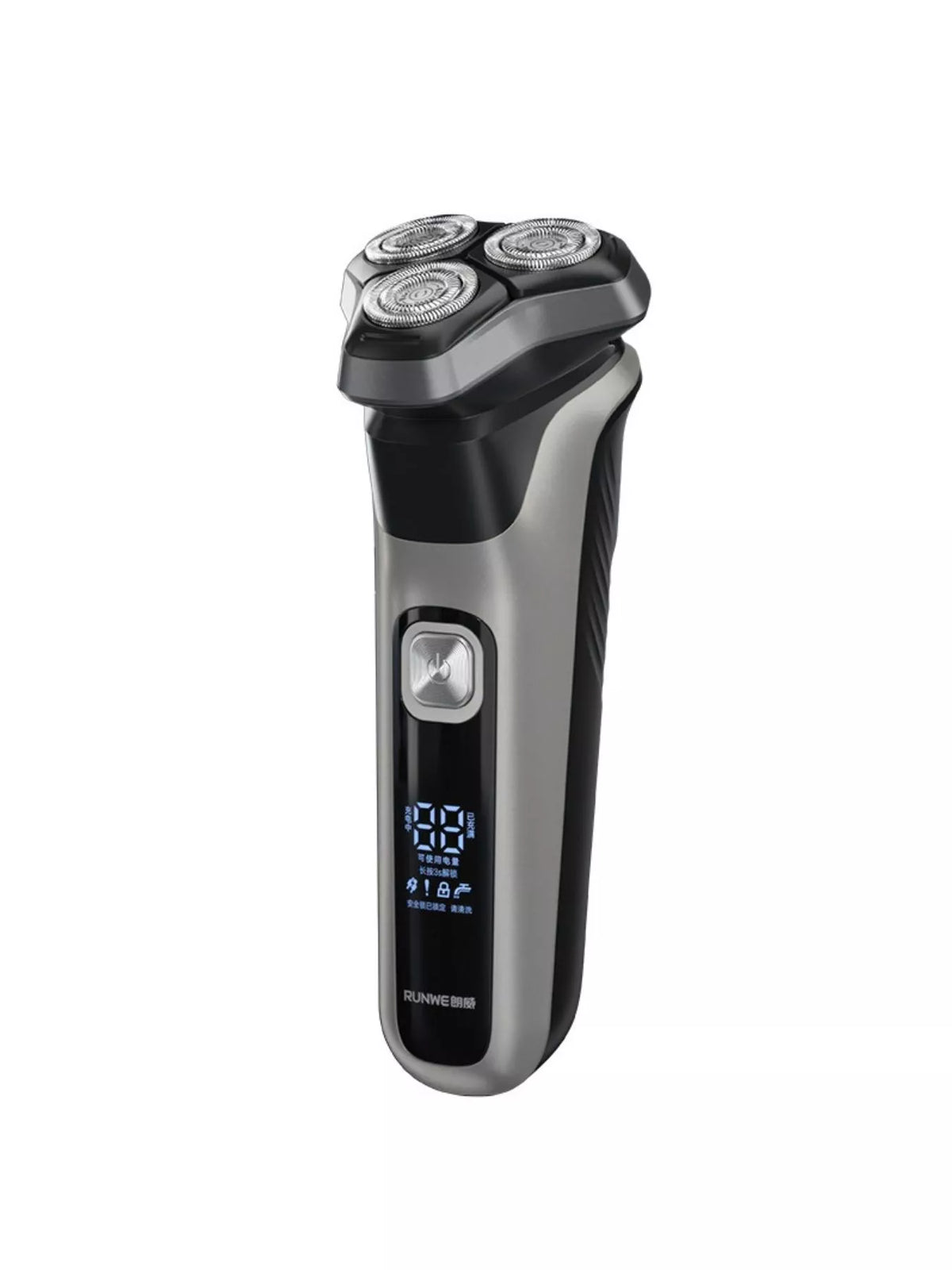 Waterproof shaver with charging cable