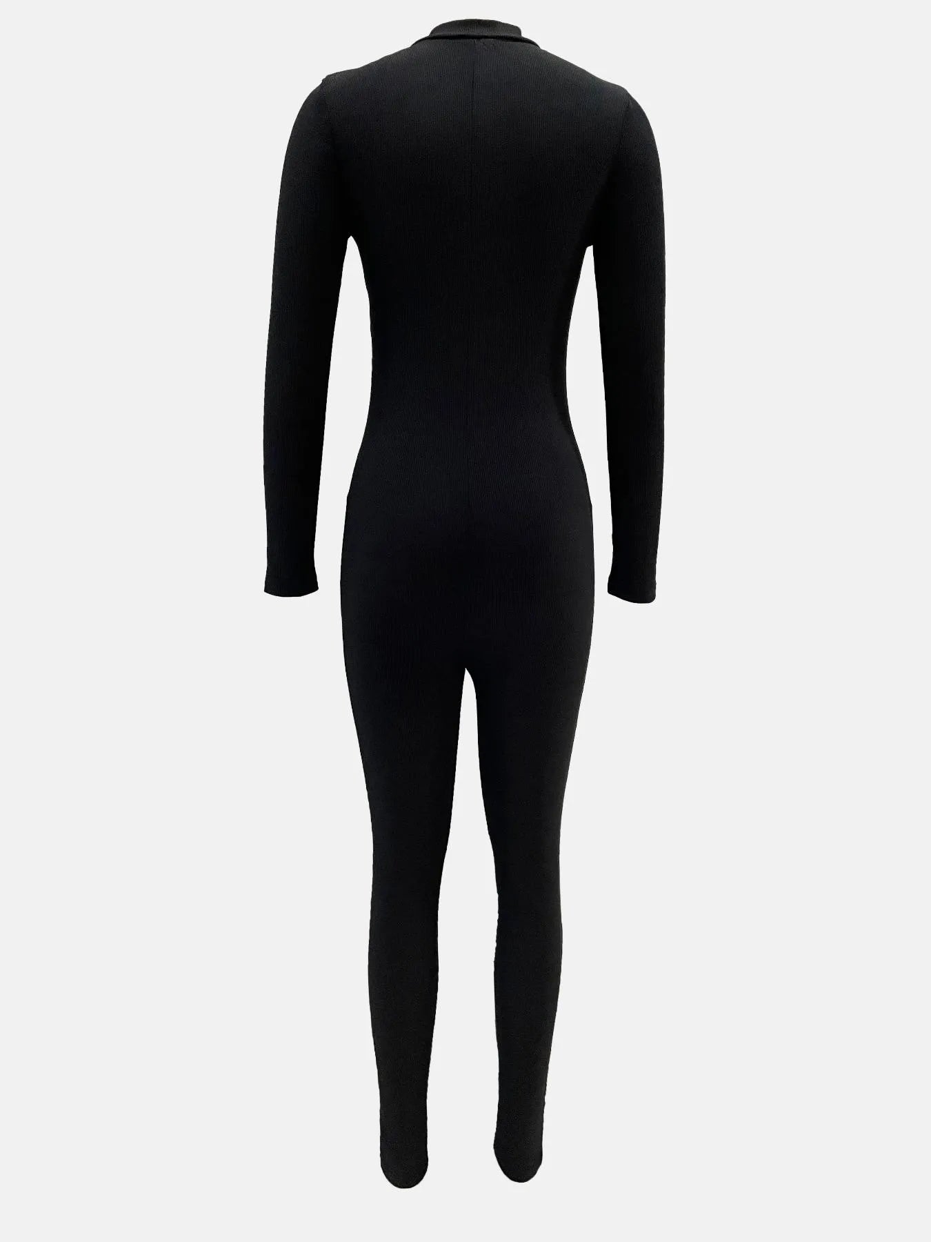 Long Sleeve Bodycon Jumpsuit - Fashorio
