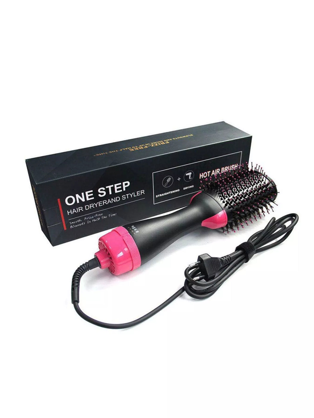 Hot air brush in hot pink color