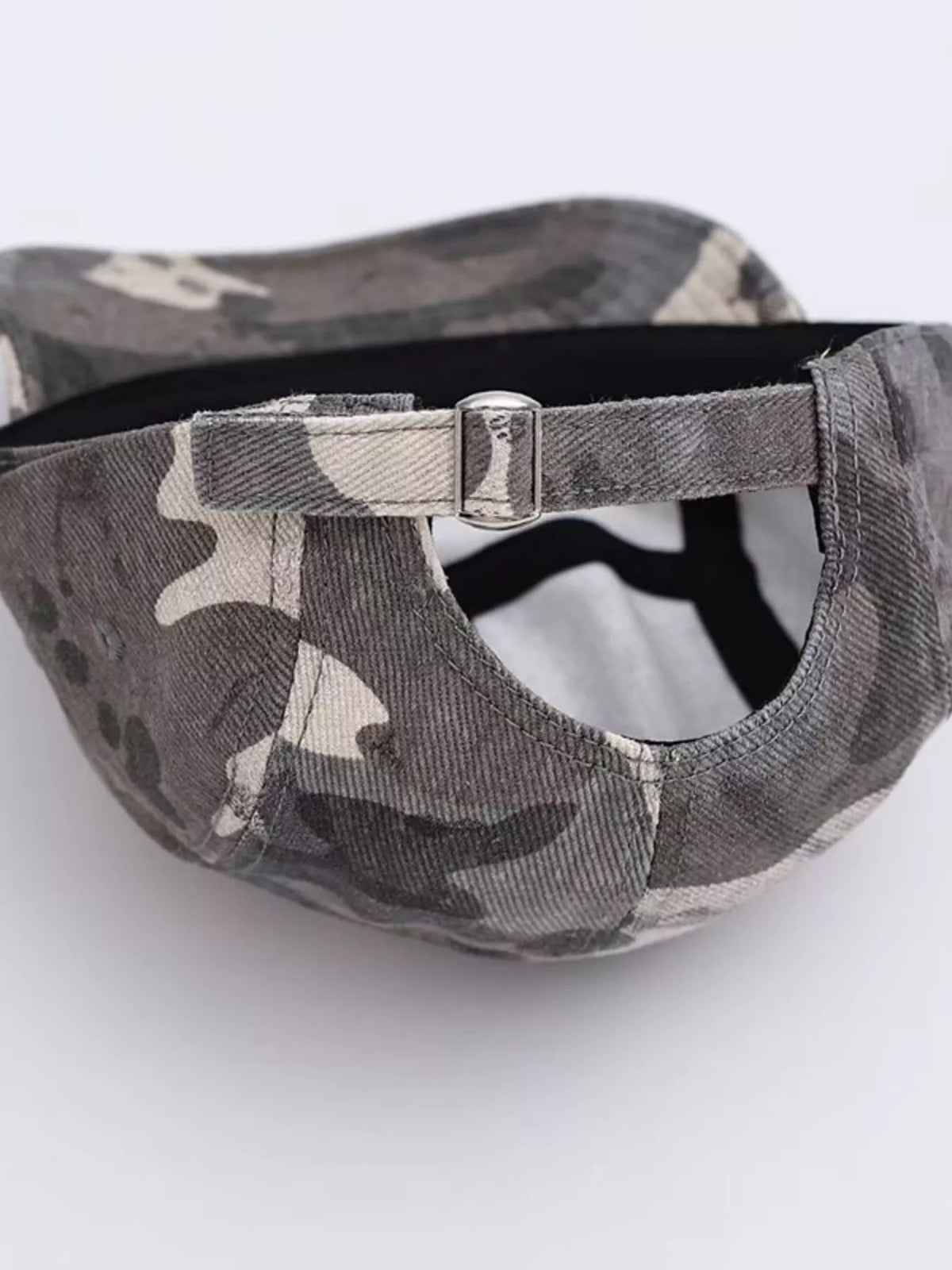 Camouflage cap shown in alternate colorway
