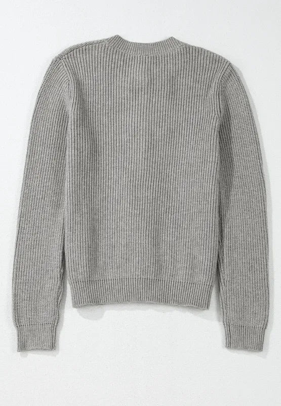 Bow cardigan full length view