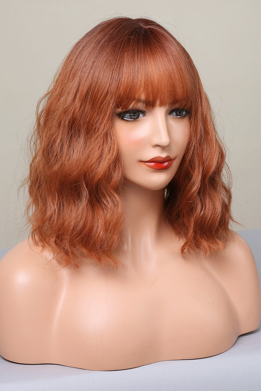Bobo wig styled with accessories
