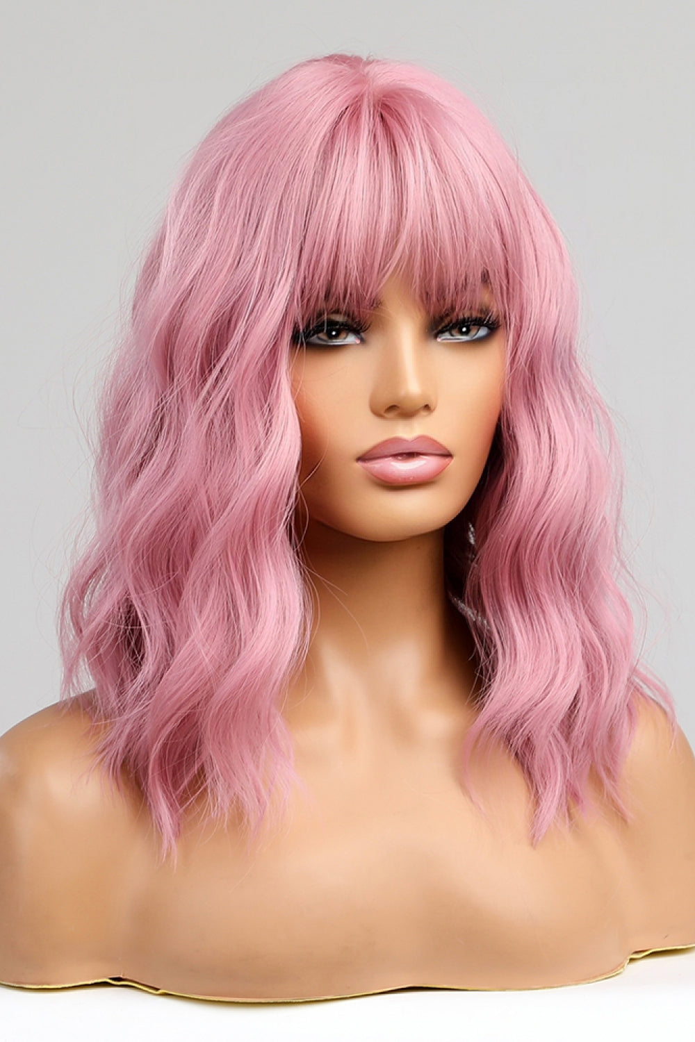 Bobo wig worn side styled