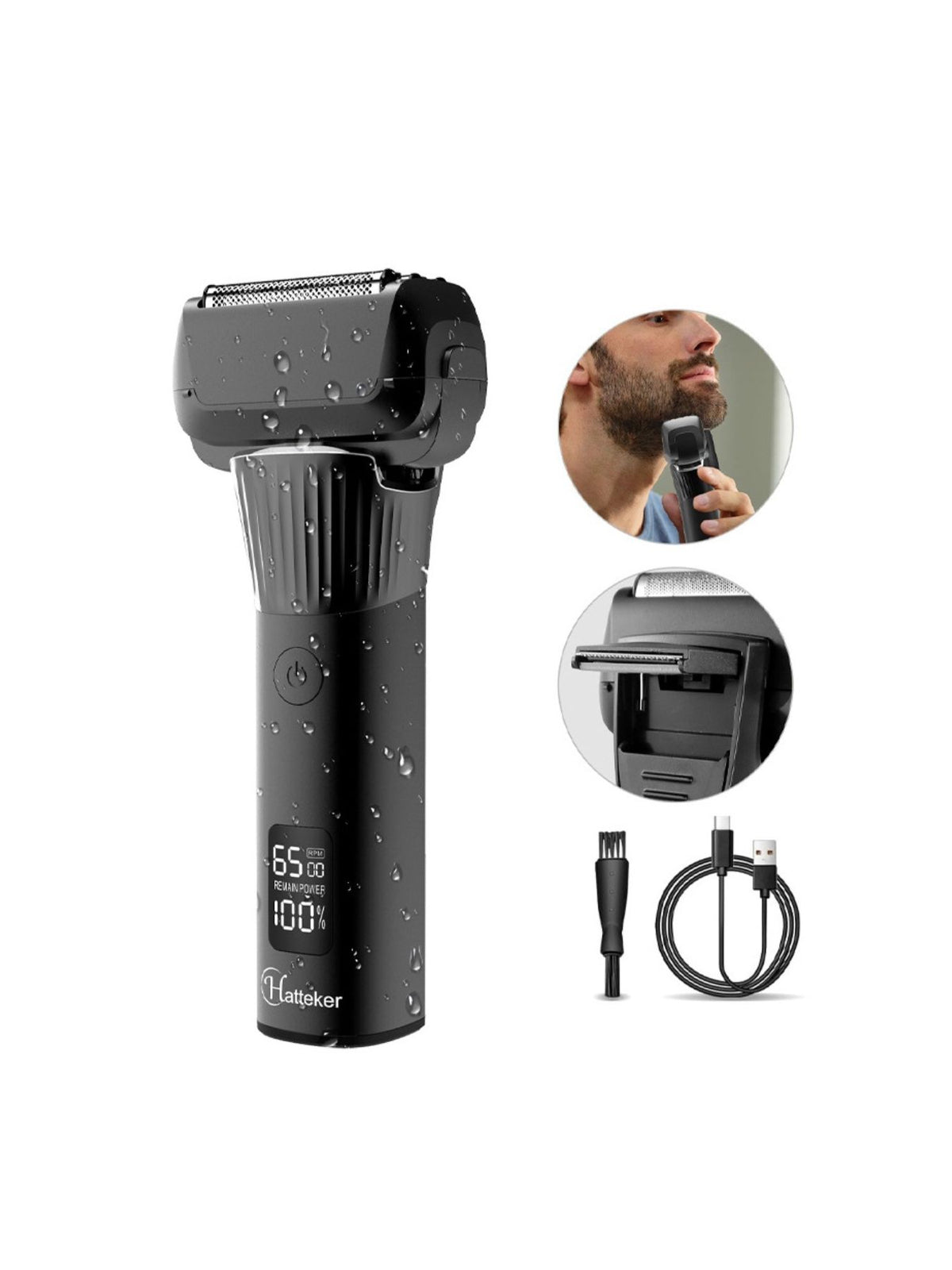 Rechargeable foil shaver full overview