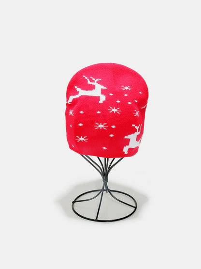 Christmas Pattern Knit Hat - Fashorio