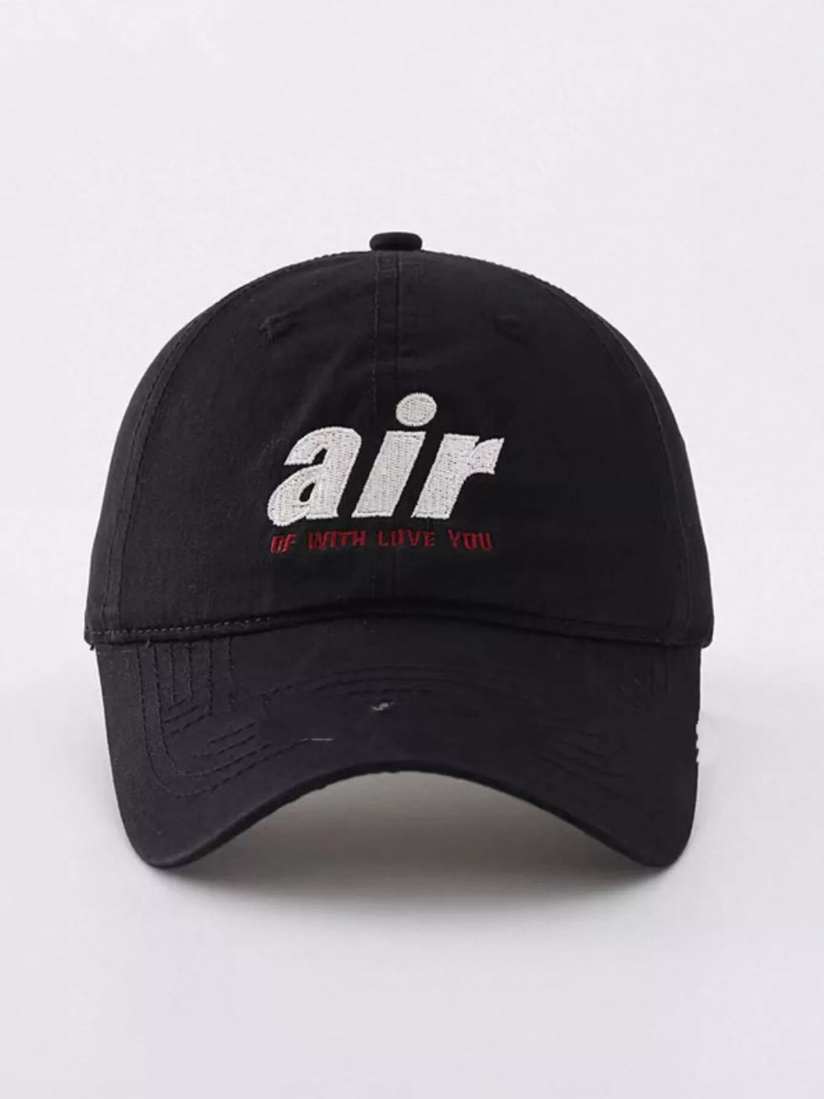 Letter baseball cap shown in an alternate colourway