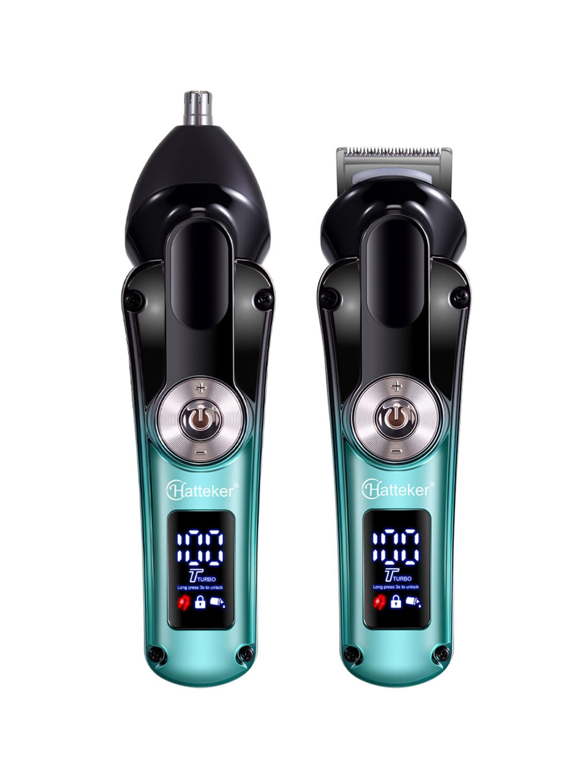 Hair clipper held in hand