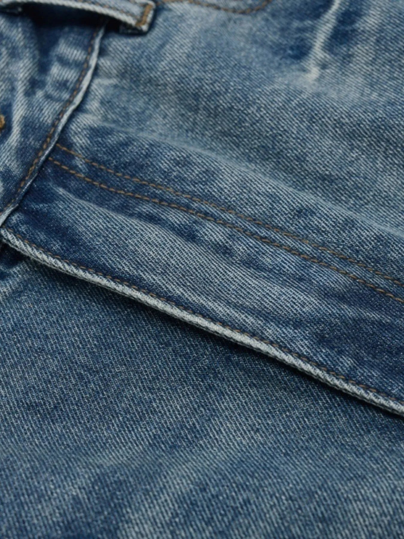 Men's Wash Relaxed Fit Denim Shorts - Fashorio