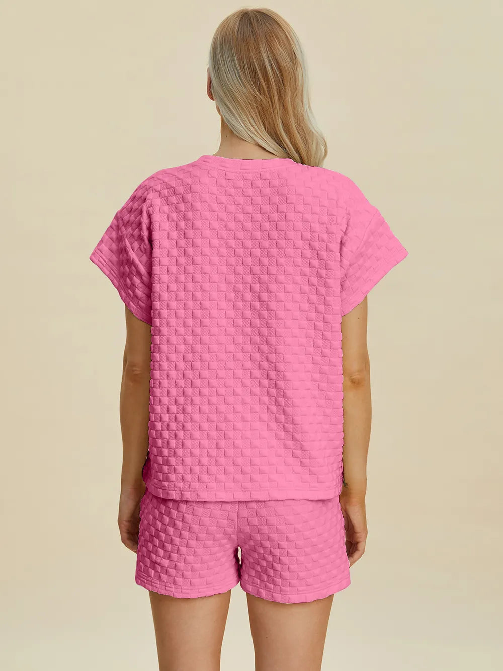 Textured tee shown on its own