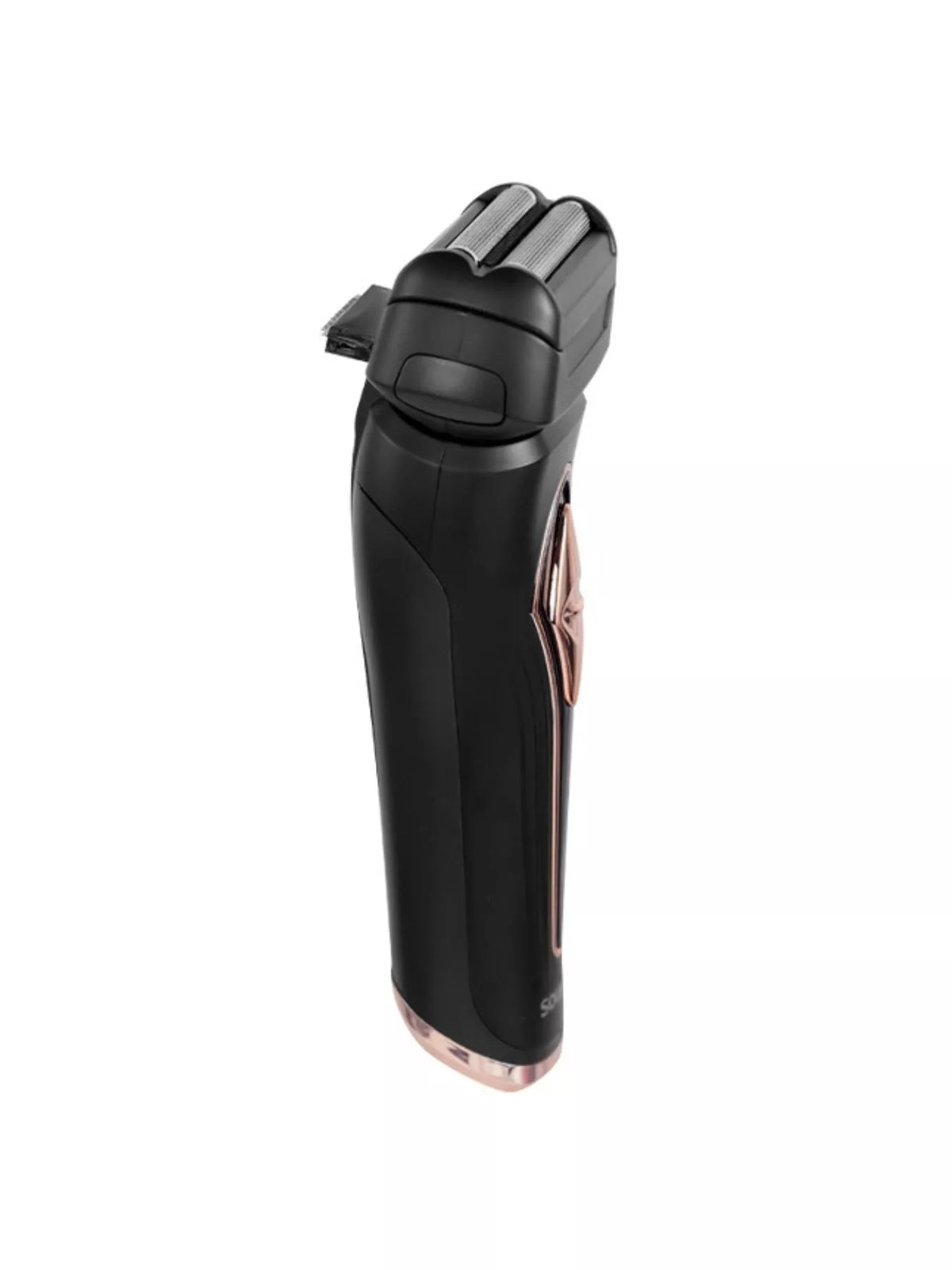 Portable shaver gold color view