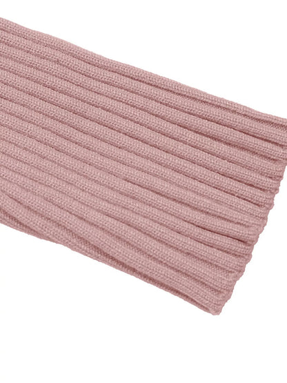 Ribbed Knit Square Neck Bodycon Sweater Dress - Fashorio