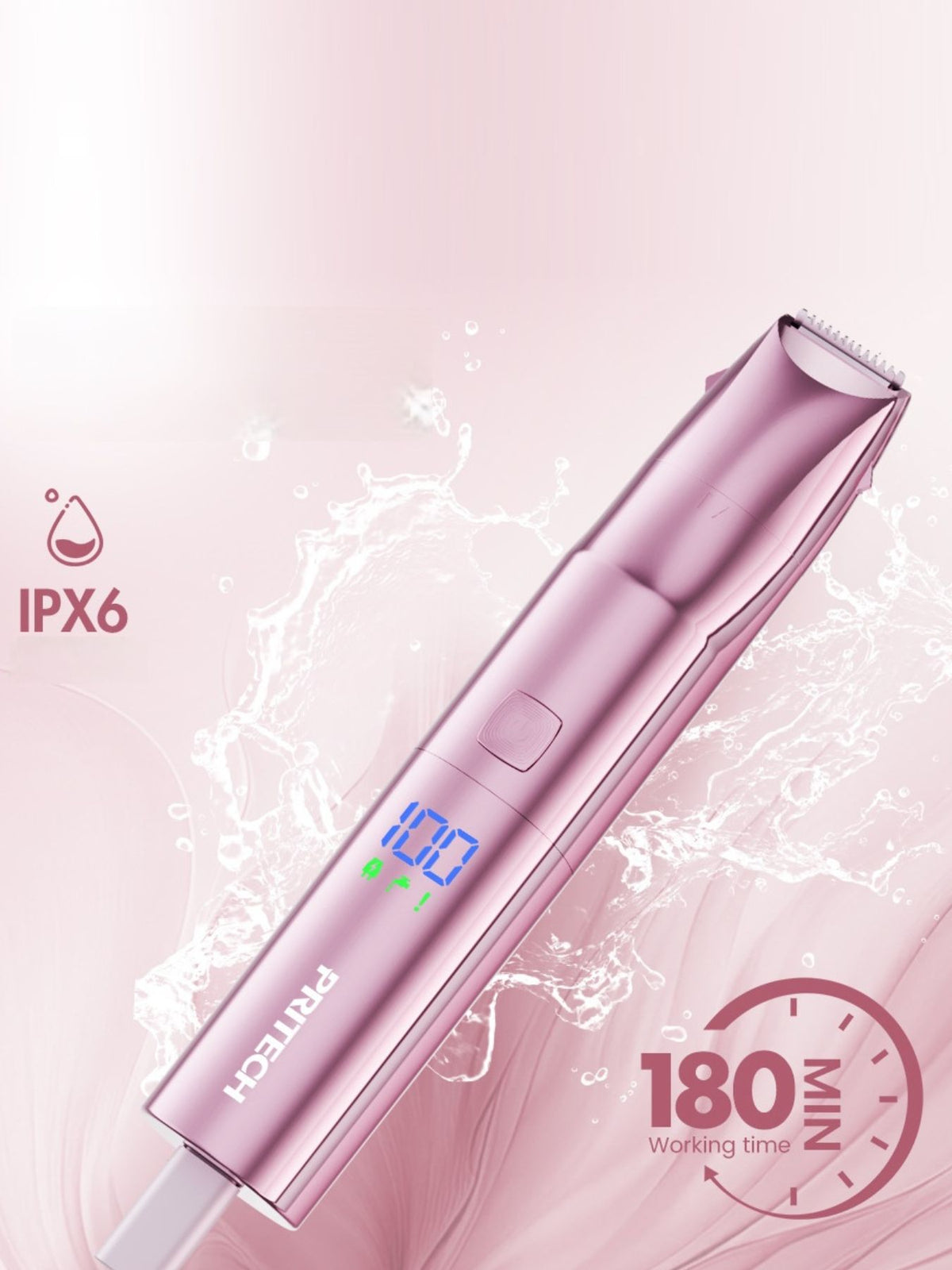 Epilator head close up