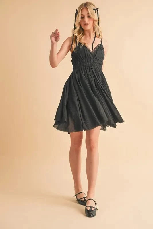 Aemi+Co dresses Aemi+Co Lace Detail Mini Cami Dress