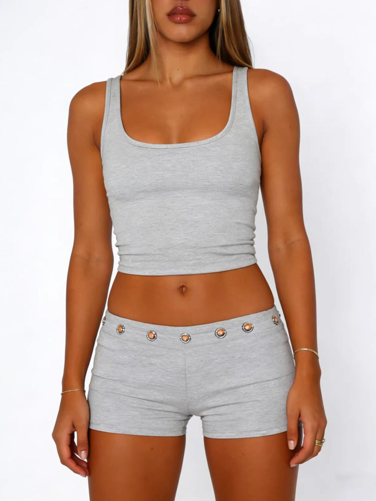 Wide Strap Tank and Shorts Two Piece Set, view 27